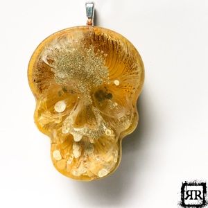 Skull Halloween Necklace/Keychain/Purse Charm